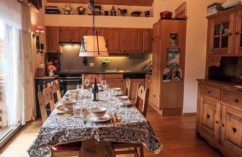 Ormont-Dessus Apartment | Nice apartment for 6 people with WIFI, TV, balcony and panoramic view