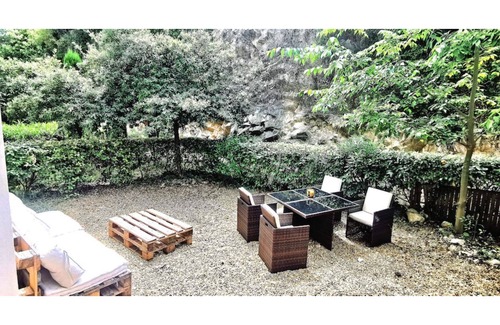 Les 3 Ponts Apartment | Nice apartment F 2 with terrace and garden, swimming pool