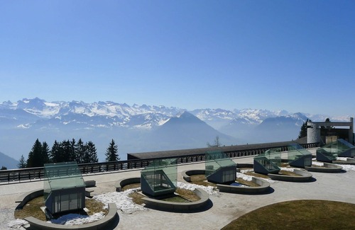 Rigi Kaltbad Apartment | Nice apartment for 3 guests with WIFI, TV, balcony, panoramic view and parking