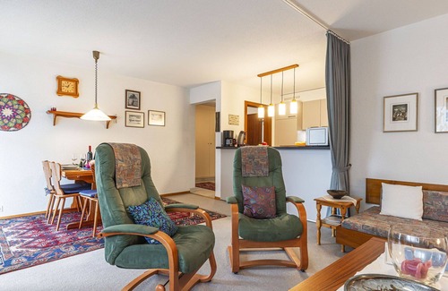 Champery Apartment | Nice apartment for 4 people with WIFI, TV, balcony and panoramic view