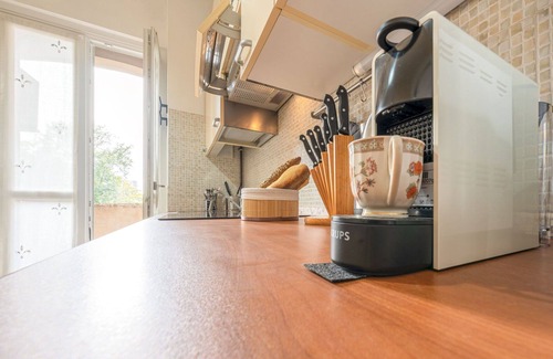 Pavia Apartment | Nice apartment for 4 guests with WIFI, A/C, TV, terrace, panoramic view and parking