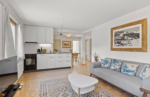 Parpan Apartment | Nice apartment for 4 people with WIFI, TV and balcony