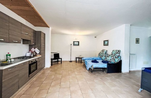 Prela Apartment | Nice apartment for 6 guests with pool, TV, terrace, pets allowed and panoramic view