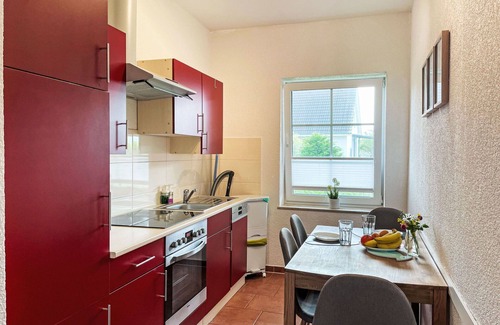 Gahlkow Apartment | Nice apartment for 4 guests with WIFI, TV, terrace and pets allowed