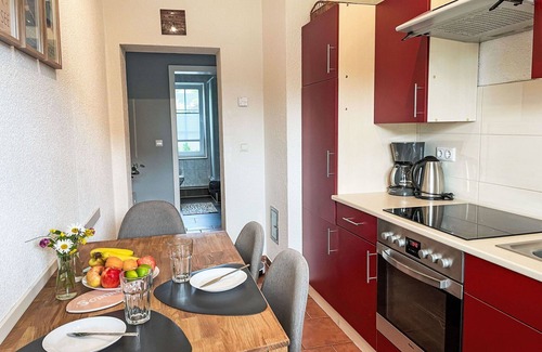 Gahlkow Apartment | Nice apartment for 4 guests with WIFI, TV, terrace and pets allowed