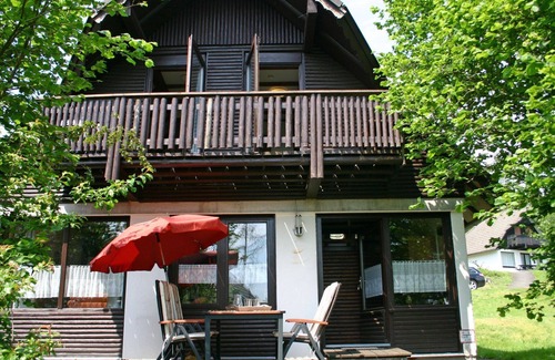 Feriendorf Frankenau House | Nice apartment in villa for 4 people with WIFI, A/C, TV and terrace