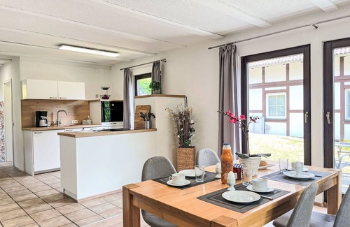 Frankenau House | Nice apartment in villa for 3 guests with WIFI, TV and terrace
