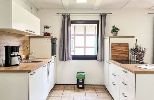 Frankenau House | Nice apartment in villa for 3 guests with WIFI, TV and terrace