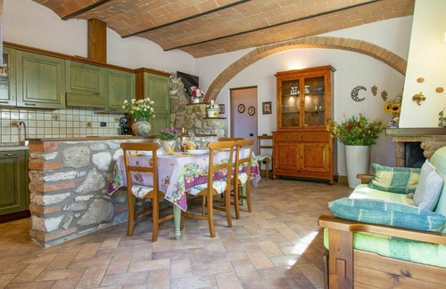 Gambassi Terme Villa | Nice apartment in villa with A/C, WIFI, pool, TV, terrace, panoramic view, close to San Gimignano
