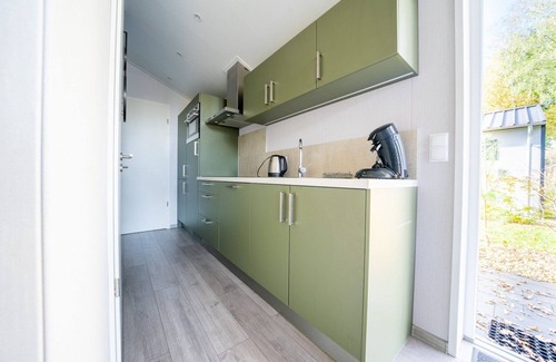 Otterlo Ski Chalet | Nice chalet with dishwasher, on the Veluwe