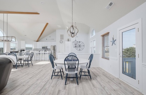 Pine Island House | Nice Corolla Home Complete with Amenities Including Private Blue Lagoon Pool