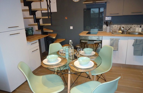 Tarbes Apartment | Nice duplex with terraces, jacuzzi, city fiber