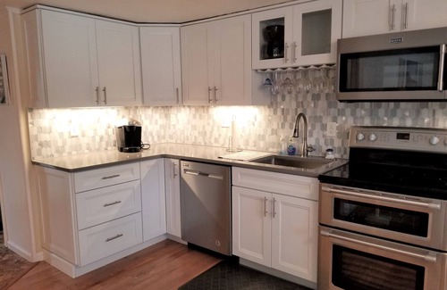 Sunrise Beach House | Nice private home with updated kitchen, large dock in quiet cove and 12x38 slip