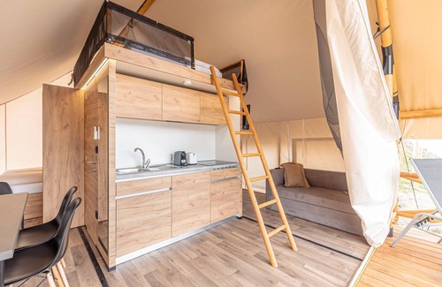 Kotschach-Mauthen House | Nice safari tent with airco