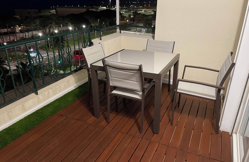 La Californie Apartment | Nice sea view apartment 400m from the beach.