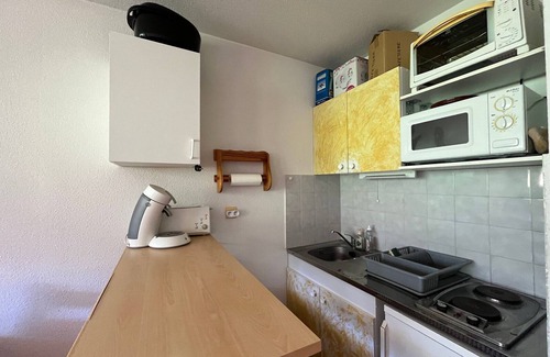 Le Sauze Apartment | Nice T2 at the foot of slopes with garage and balcony