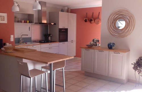 Rochefort-du-Gard House | Nice villa, clear view, swimming pool, near Avignon