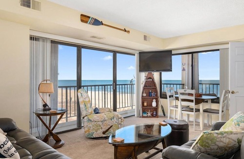 North Ocean City Apartment | Nicely Updated Three Bedroom Oceanfront Condo