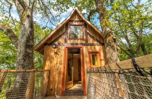 Lamothe-Fenelon Cabin | Nid'en'Ô cabanes et spa Lot et Dordogne