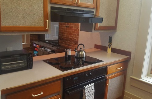 Eureka Springs Historic District Apartment | Night Owl 5W Street View (optional paid parking upon request)