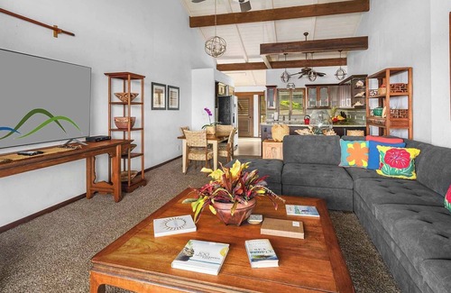 Poipu Condo | Nihi Kai Villa #521 By Parrish Kauai - ocean view condo w/AC throughout, walk t