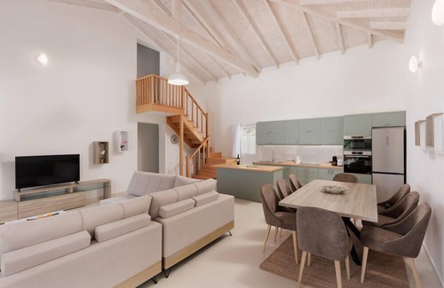 Dafnata Villa | Nisos Green Villa, Private Beach & Pool