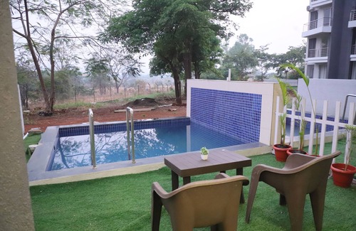 Karjat Apartment | nIvy Bliss Studio 05 with Pool, Karjat