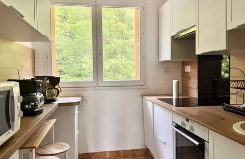 Vernet-les-Bains Apartment | Nizza T2 mit Balkon für 2 Personen