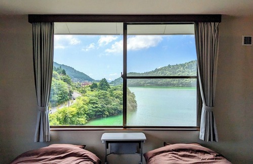 Unzen Hotel | no smokeCorner Room | Western style 4 beds | Lake view stay without meals/Unzen Nagasaki