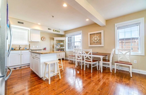 North End Condo | No Taxes, elevator, king bed, beach tags and parking