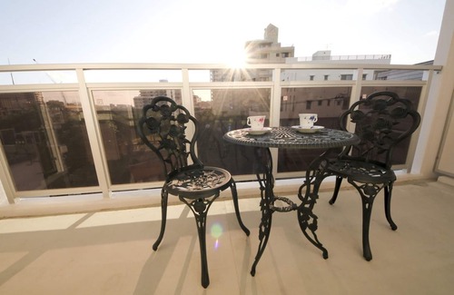 Okinawa Apartment | Nonsmoking Quadruple room 2 double beds/Naha Okinawa