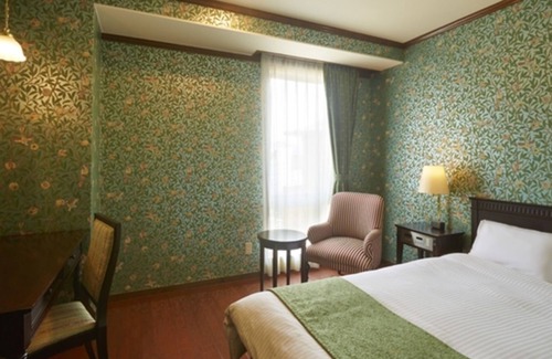 Dogo Hot Spring Hotel | Nonsmoking Semidouble room Room without meals/Matsuyama Ehime