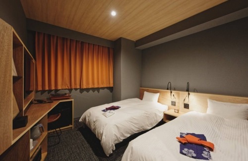 Dogo Hot Spring Hotel | Nonsmoking Twin maximum 2 people Breakfast i/Matsuyama Ehime