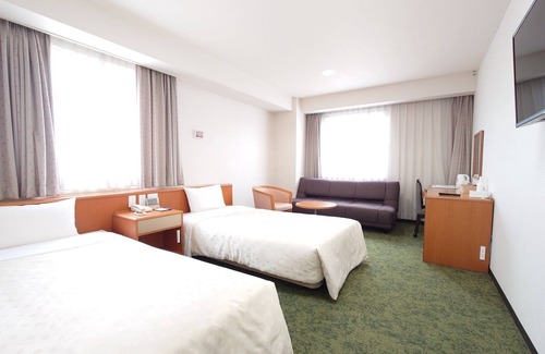 Higashi Ward Hotel | Nonsmoking twin roomFree parkingSpacious 27m2Breakfast included/Okayama Okayama
