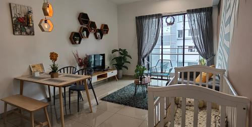 Shah Alam Apartment | NORDIC Geniehome2BR1studio Free 90mbps WIFI and Carpark at Utropolis Suite Shah Alam