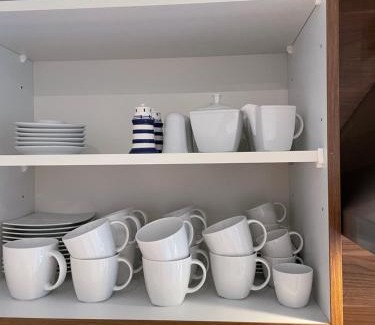 Neßmersiel House | Nordseeküste am Deich mit schönem Garten