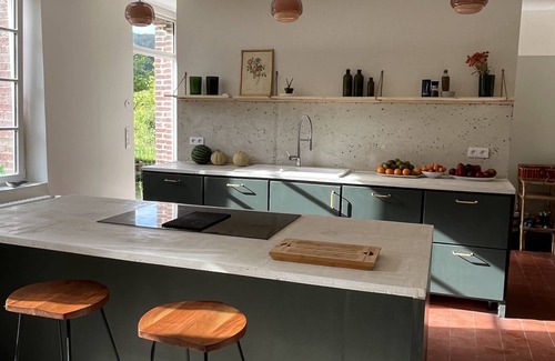 Martin-Eglise House | Norman house by the river and 10min from the sea and forest, 7 bedrooms