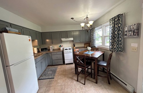 Iola Apartment | North Lake has great fishing, swimming and sunsets! This is an apartment.