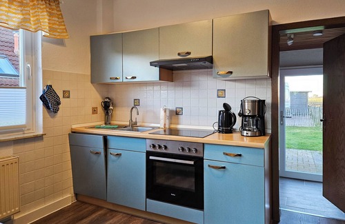 Werdum House | North Sea vacation in a vacation home with garden & terrace in a climatic health resort! Families & couples