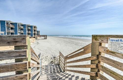 Sneads Ferry Apartment | North Topsail Condo - Steps to Beach!