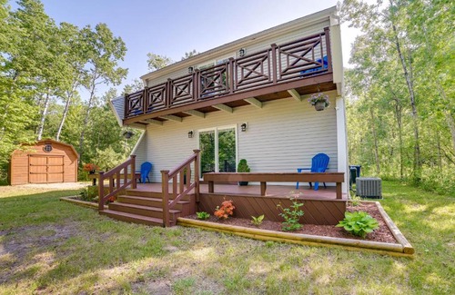 Elmira House | Northern Michigan Hideaway with Hot Tub and Fire Pit!
