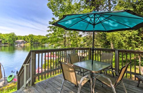 Lake George House | Northern Michigan Lake House with Boat Dock and Kayaks