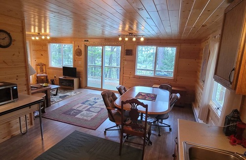 Minong Cabin | Northwoods Lakefront Paradise, 2-bedroom Cabin on the Beautiful Minong Flowage!