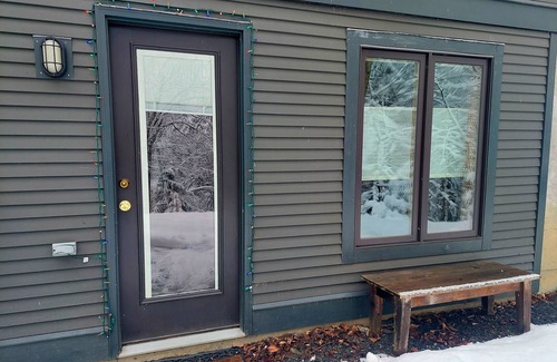 Craftsbury Apartment | Northwoods Studio Suites minutes from Craftsbury Outdoor Center. Pet friendly!