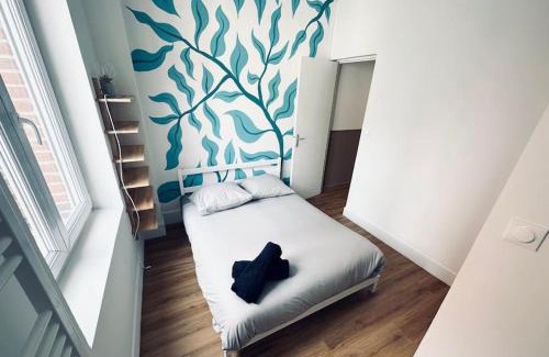 Lille-Moulins Apartment | Nouveau! Centre Lille T3 avec WiFi, TV, Netflix