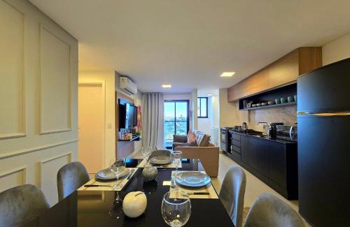 Foz do Iguacu City Centre Apartment | Novo Centro 2 quartos 2 banheiros e churrasqueira