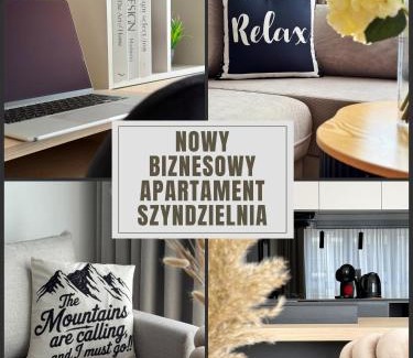 Meszna Apartment | NOWE NAJLEPSZE APARTAMENTY SZYNDZIELNIA BIZNESOWE STUDIO PARKING IDEALNA przestrzeń do PRACY i ODPOCZYNKU