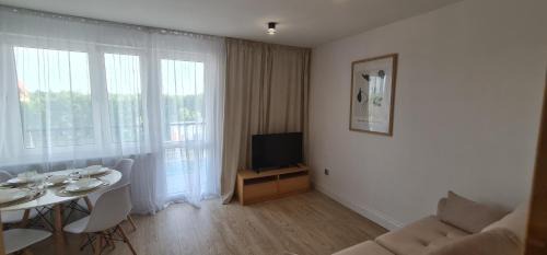 Szczecinek Apartment | Nowoczesny jasny apartament nad Jeziorem