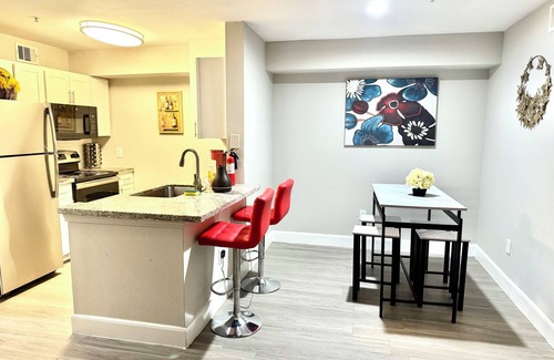 Astrodome Apartment | NRG and Med center 2-bedroom apartment with WiFi, AC in welcoming Houston
