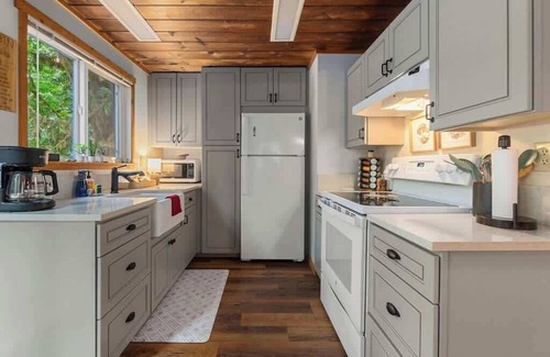 Verlot Cabin | NWPADS-Verlot River Cabin - Hot Tub-Firepit-Beach